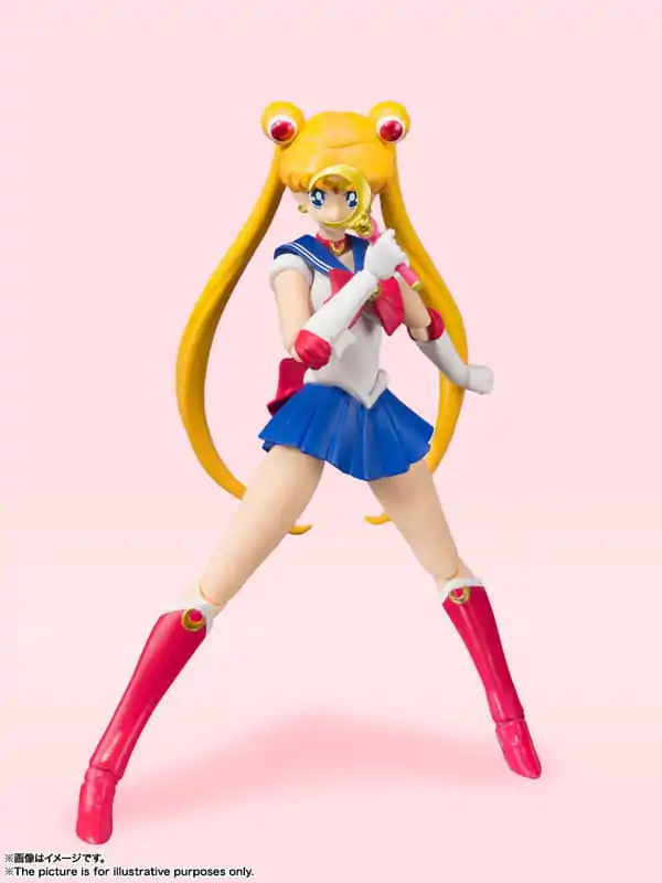 Sailor Moon S.H. Figuarts akcijska figura Sailor Moon Animation Color Edition 14 cm fotografija proizvoda