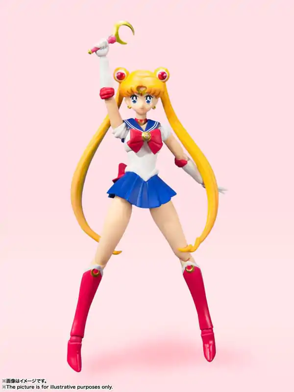Sailor Moon S.H. Figuarts akcijska figura Sailor Moon Animation Color Edition 14 cm fotografija proizvoda