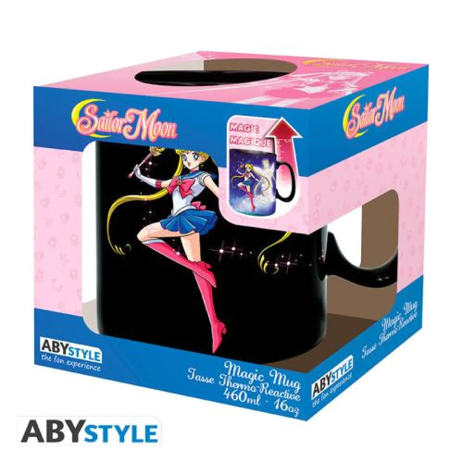 SAILOR MOON - Sailor & Chibi - Šalica koja mijenja boju 460ml fotografija proizvoda