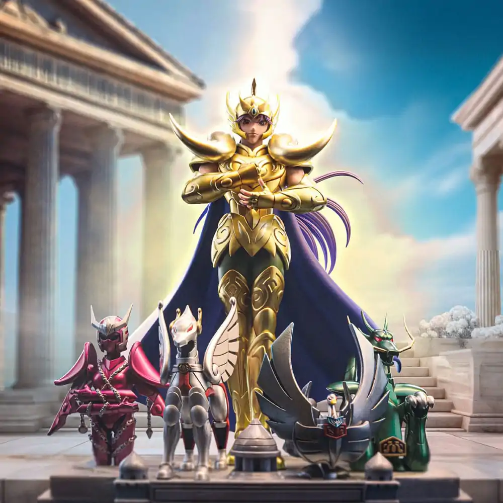 Saint Seiya Art Scale Kip 1/10 Aries Mu Deluxe 27 cm fotografija proizvoda