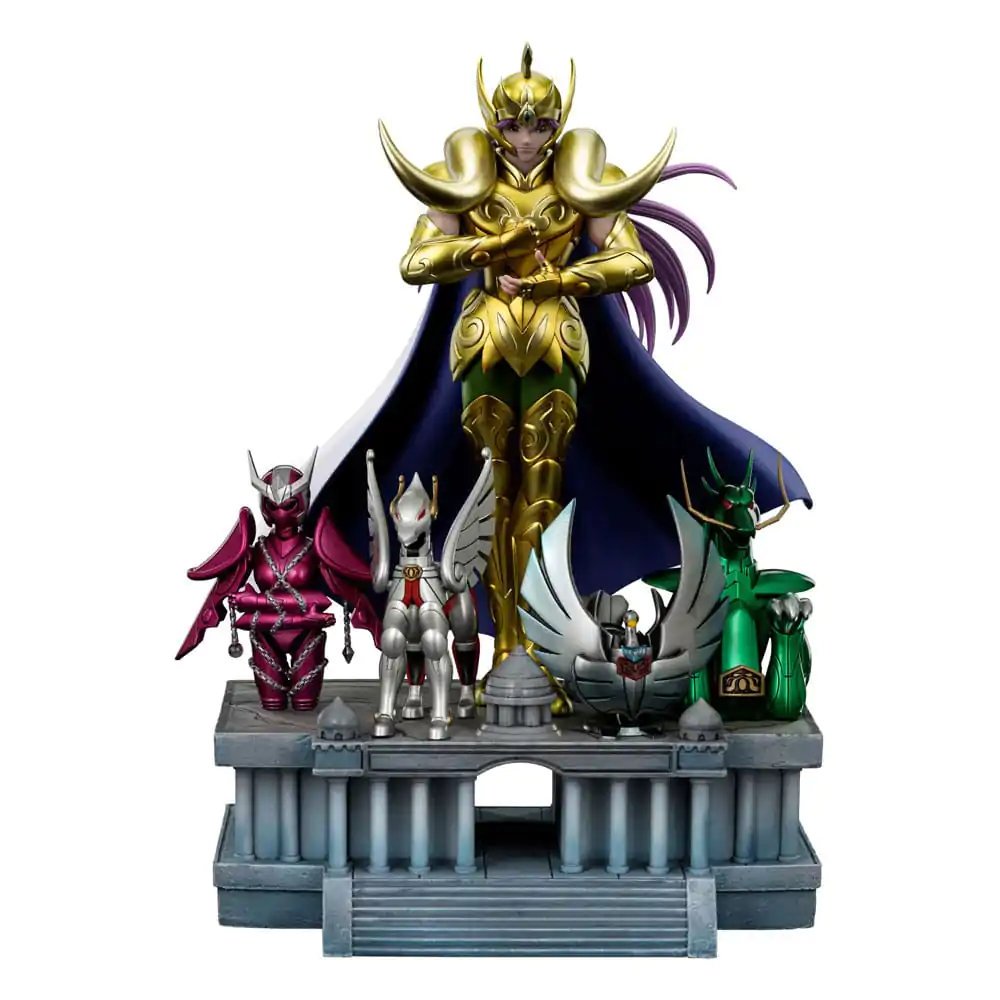 Saint Seiya Art Scale Kip 1/10 Aries Mu Deluxe 27 cm fotografija proizvoda