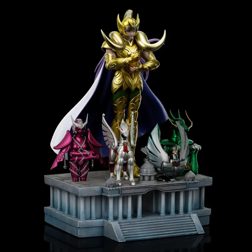 Saint Seiya Art Scale Kip 1/10 Aries Mu Deluxe 27 cm fotografija proizvoda