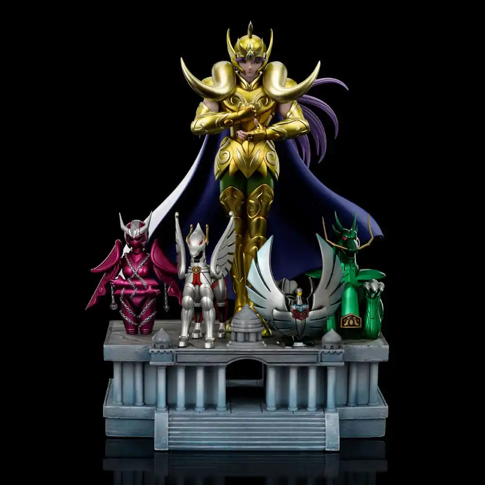 Saint Seiya Art Scale Kip 1/10 Aries Mu Deluxe 27 cm fotografija proizvoda