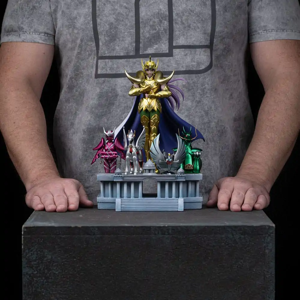Saint Seiya Art Scale Kip 1/10 Aries Mu Deluxe 27 cm fotografija proizvoda