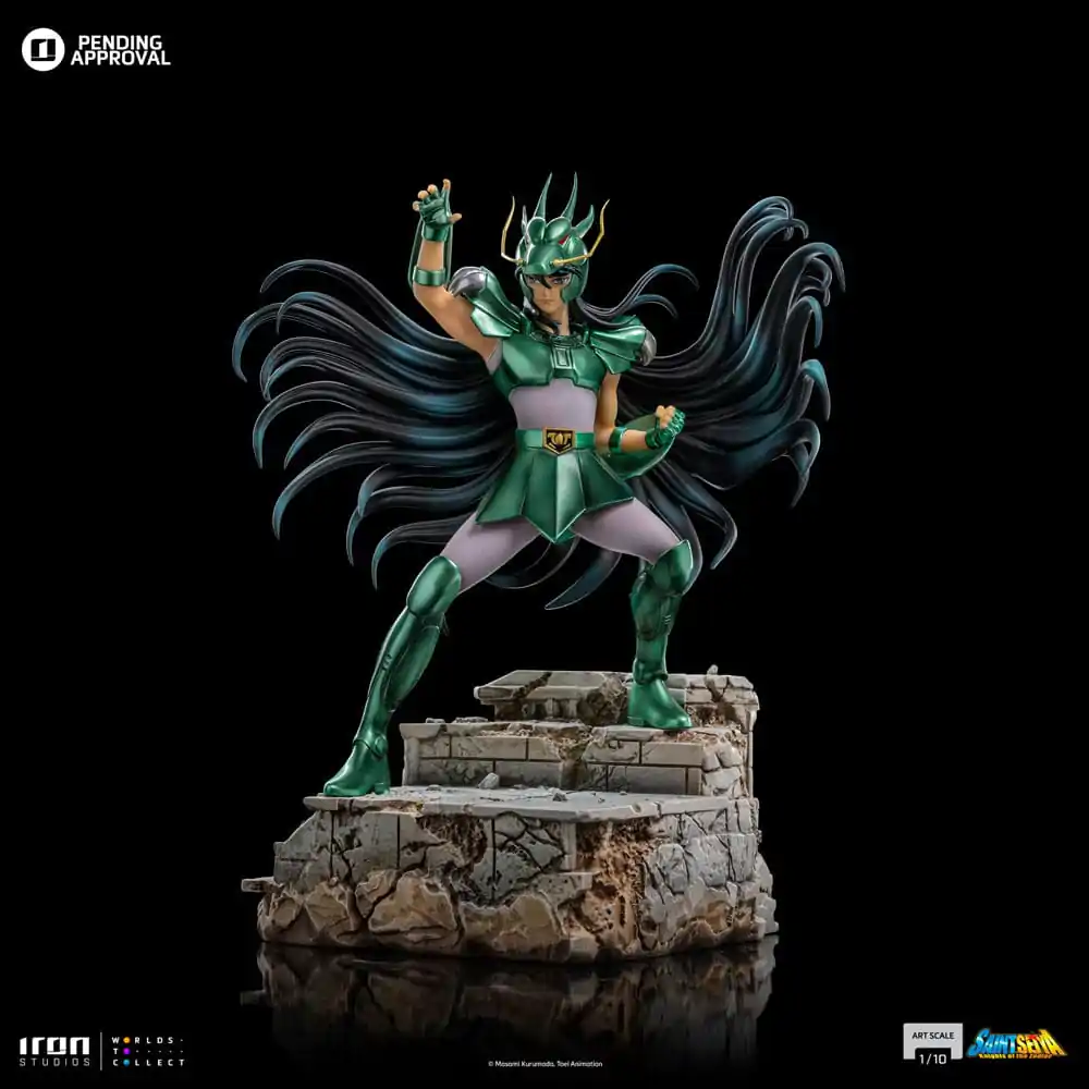 Saint Seiya Art Scale Statua 1/10 Dragon Shiryu 24 cm fotografija proizvoda