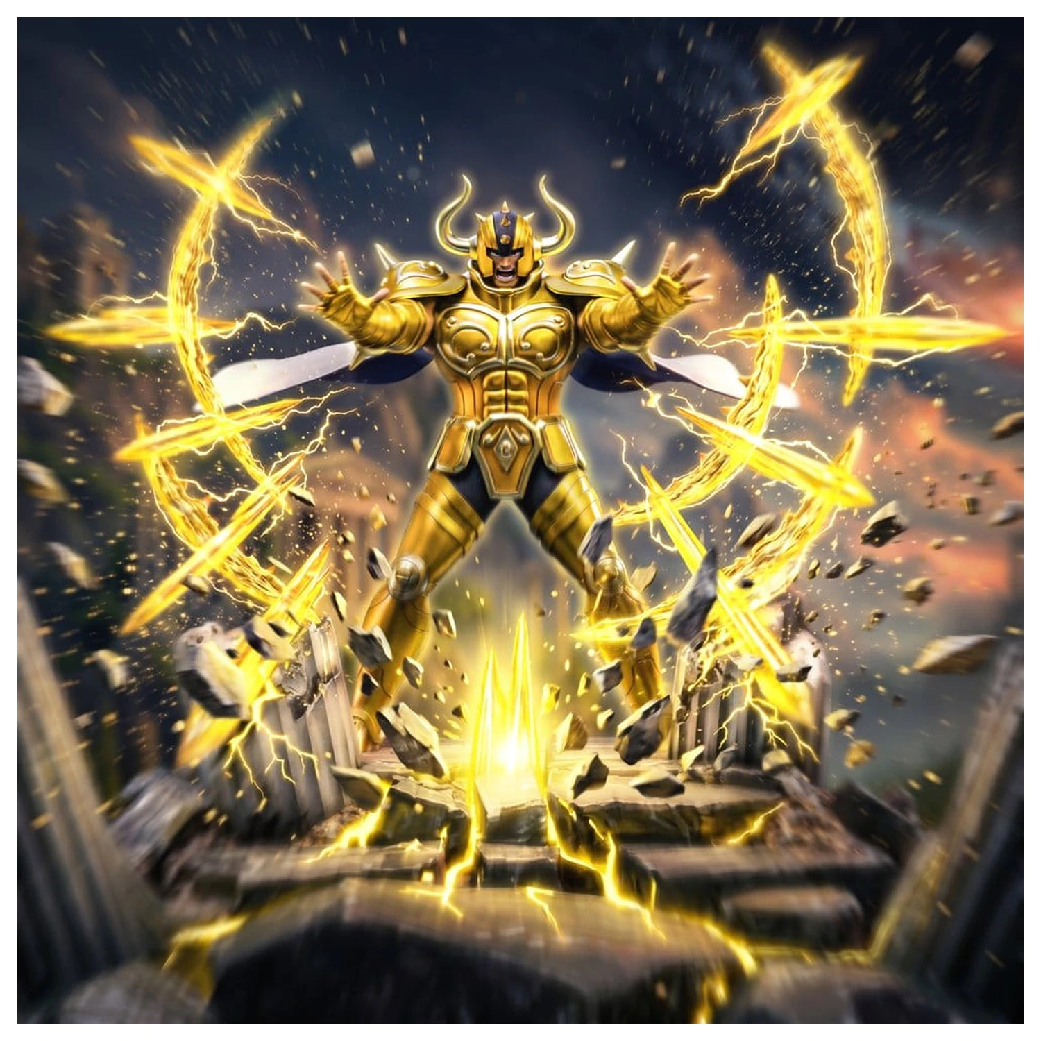 Saint Seiya Art Scale Statua 1/10 Taurus Aldebaran 30 cm fotografija proizvoda