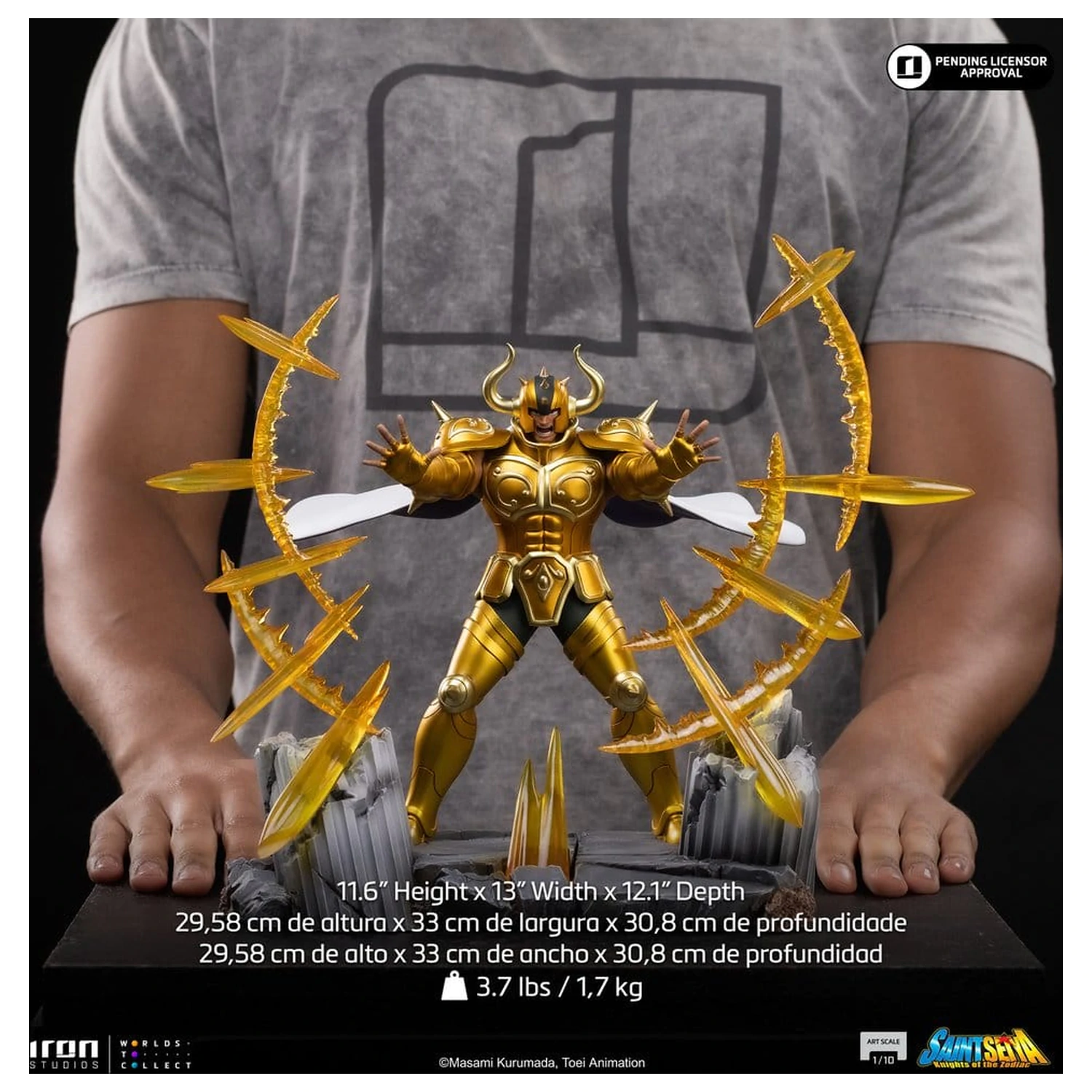 Saint Seiya Art Scale Statua 1/10 Taurus Aldebaran 30 cm fotografija proizvoda