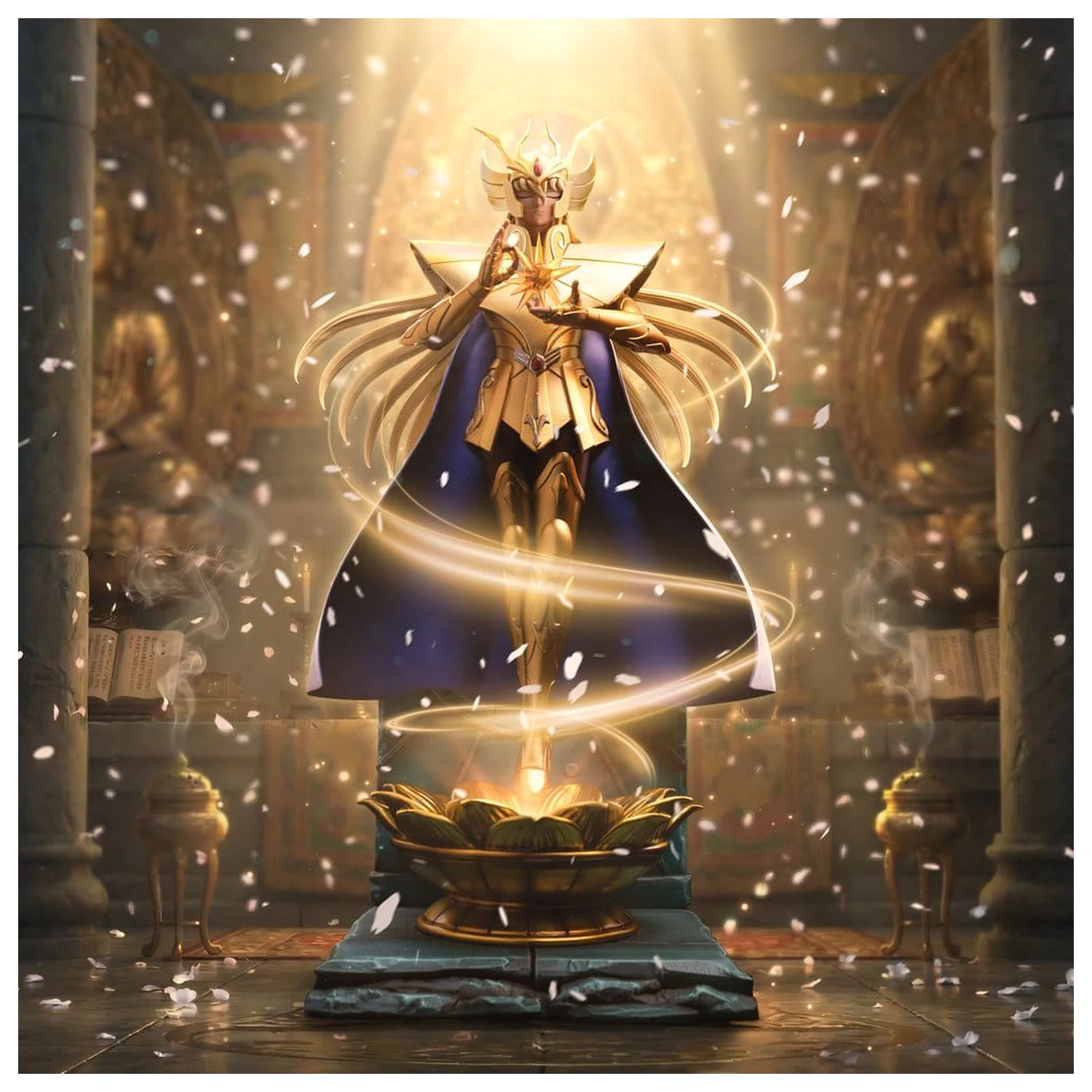 Saint Seiya Art Scale kip 1/10 Djevica Shaka 28 cm fotografija proizvoda