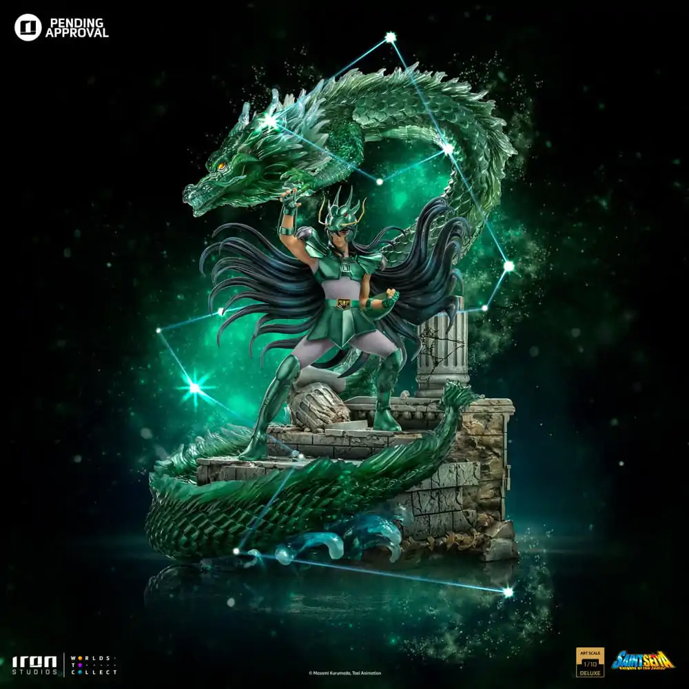 Saint Seiya Deluxe Art Scale Kip 1/10 Dragon Shiryu 38 cm fotografija proizvoda