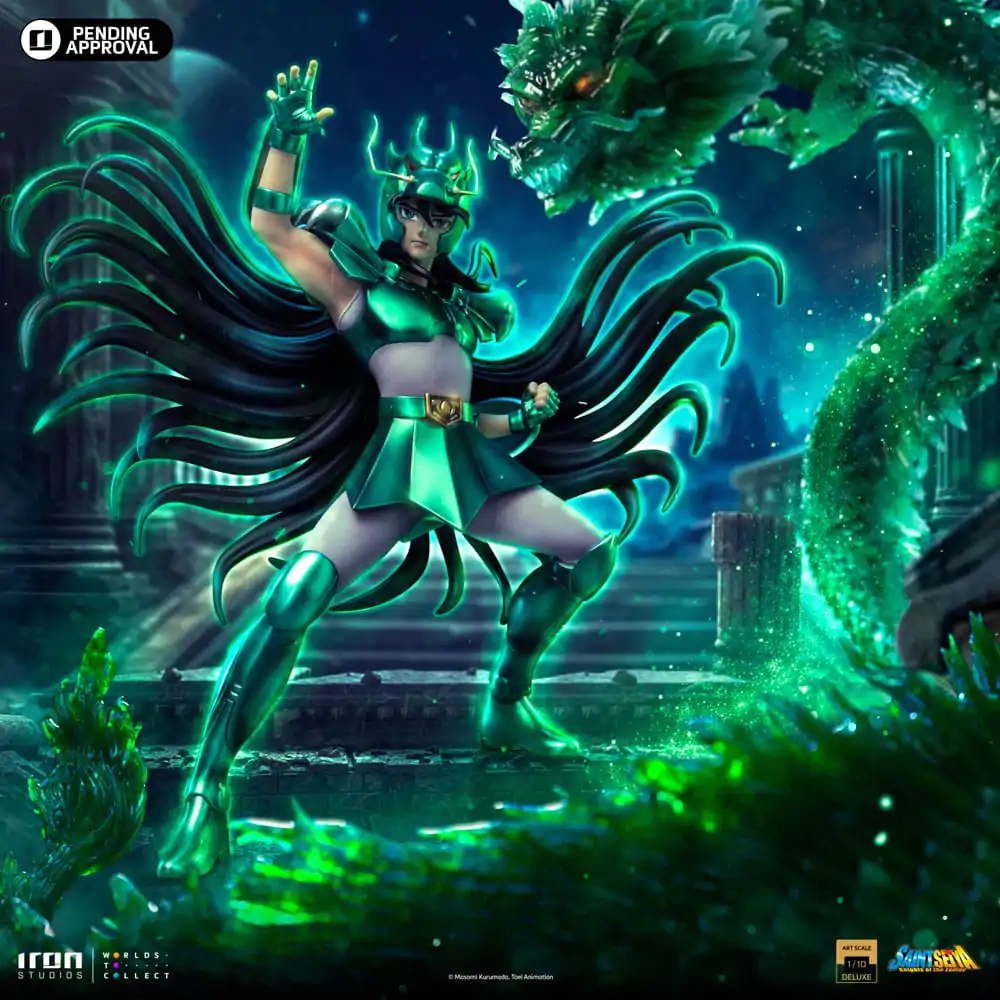 Saint Seiya Deluxe Art Scale Kip 1/10 Dragon Shiryu 38 cm fotografija proizvoda