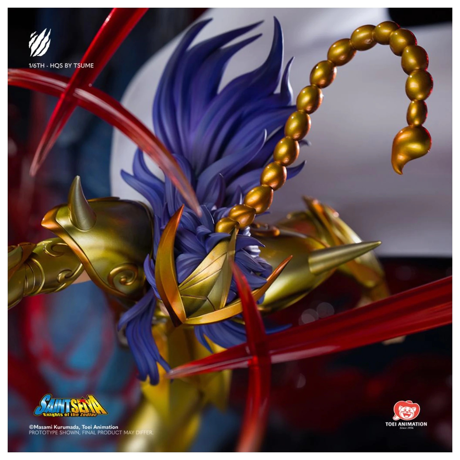 Kip Saint Seiya Scorpio Milo HQS 1/6 By Tsume 62cm fotografija proizvoda