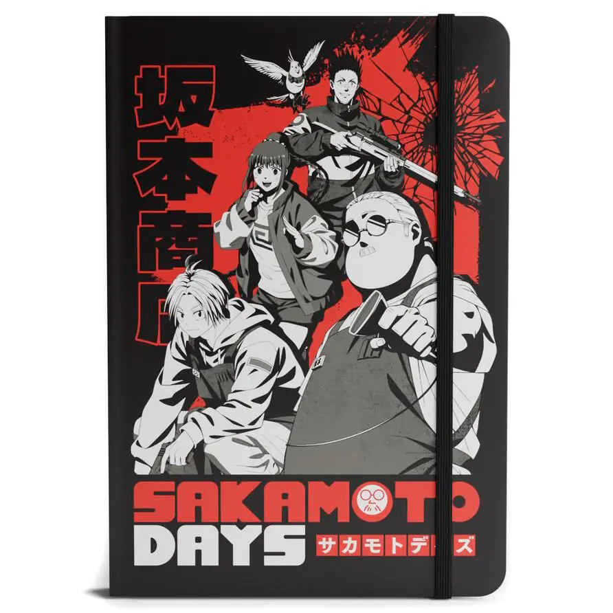 Sakamoto Days A5 premium bilježnica fotografija proizvoda
