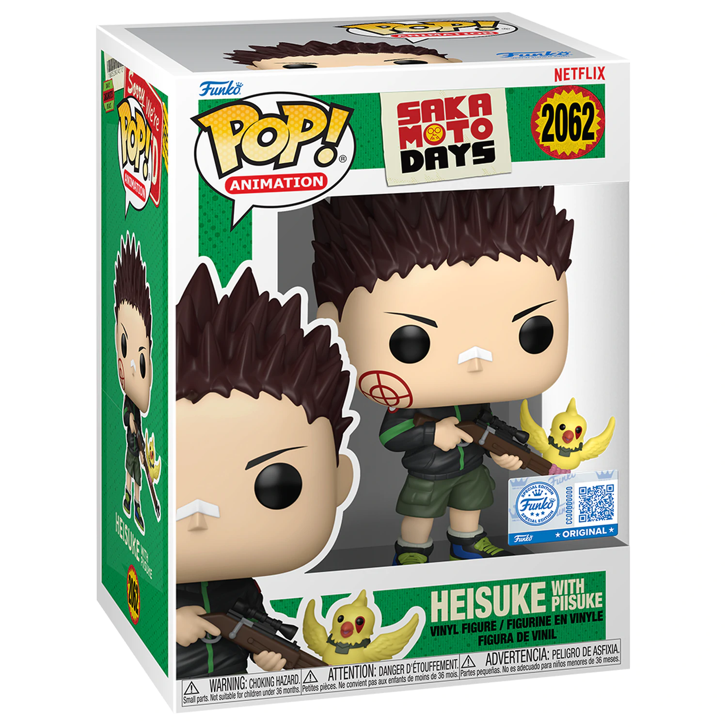 Sakamoto Days Funko POP! Animation Vinyl figura Heisuke & Piisuke Exclusive Edition 9 cm fotografija proizvoda