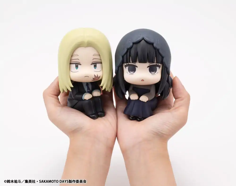 Sakamoto Days Look Up PVC kip Shishiba & Osaragi set (s darom) 11 cm fotografija proizvoda