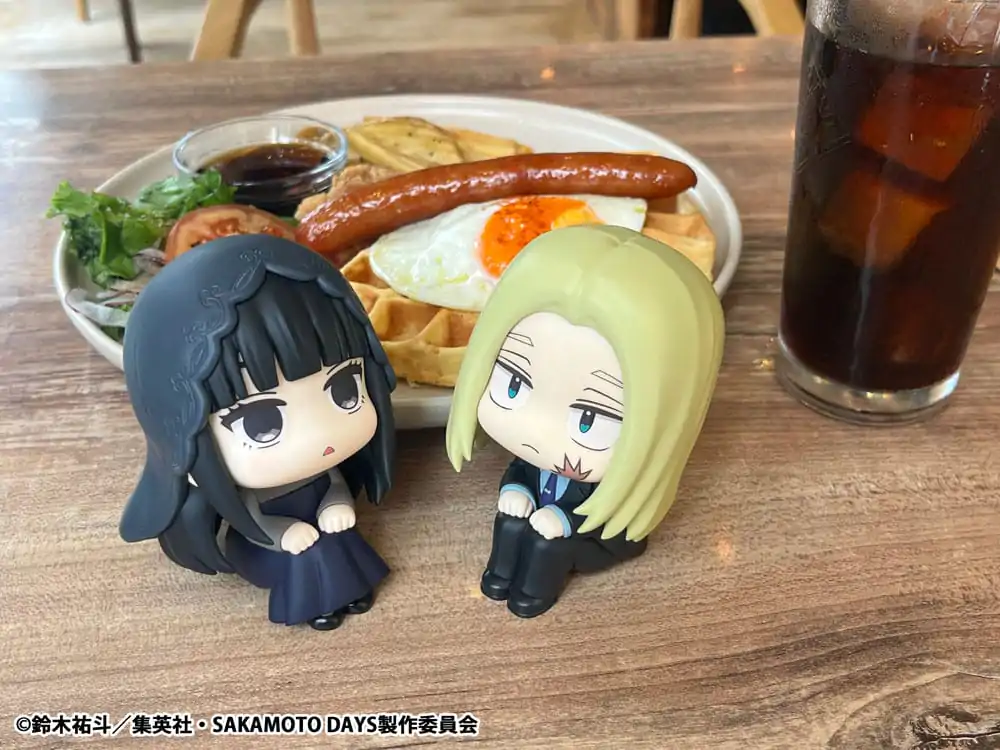 Sakamoto Days Look Up PVC kip Shishiba & Osaragi set (s darom) 11 cm fotografija proizvoda