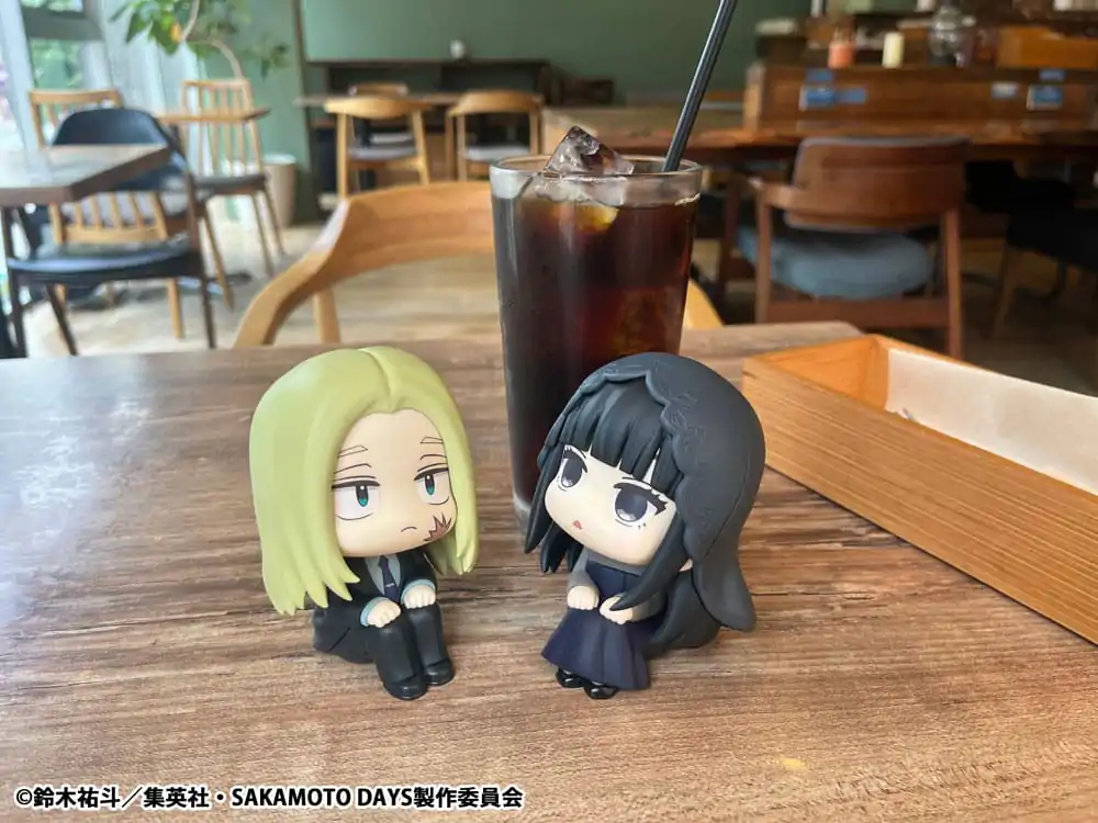 Sakamoto Days Look Up PVC kip Shishiba & Osaragi set (s darom) 11 cm fotografija proizvoda