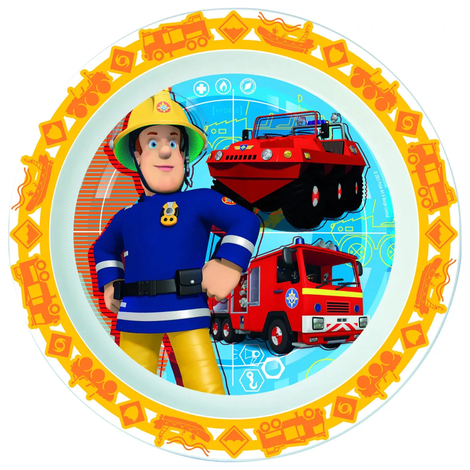 Fireman Sam Rescue Mission mikro ravna ploča 22 cm fotografija proizvoda