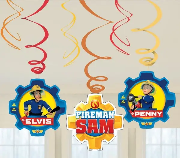 Fireman Sam Set vrpci dekoracija od 6 komada fotografija proizvoda