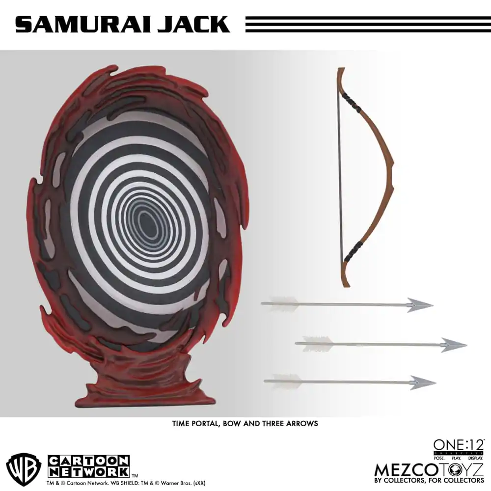 Samurai Jack akcijska figura 1/12 Samurai Jack 17 cm fotografija proizvoda