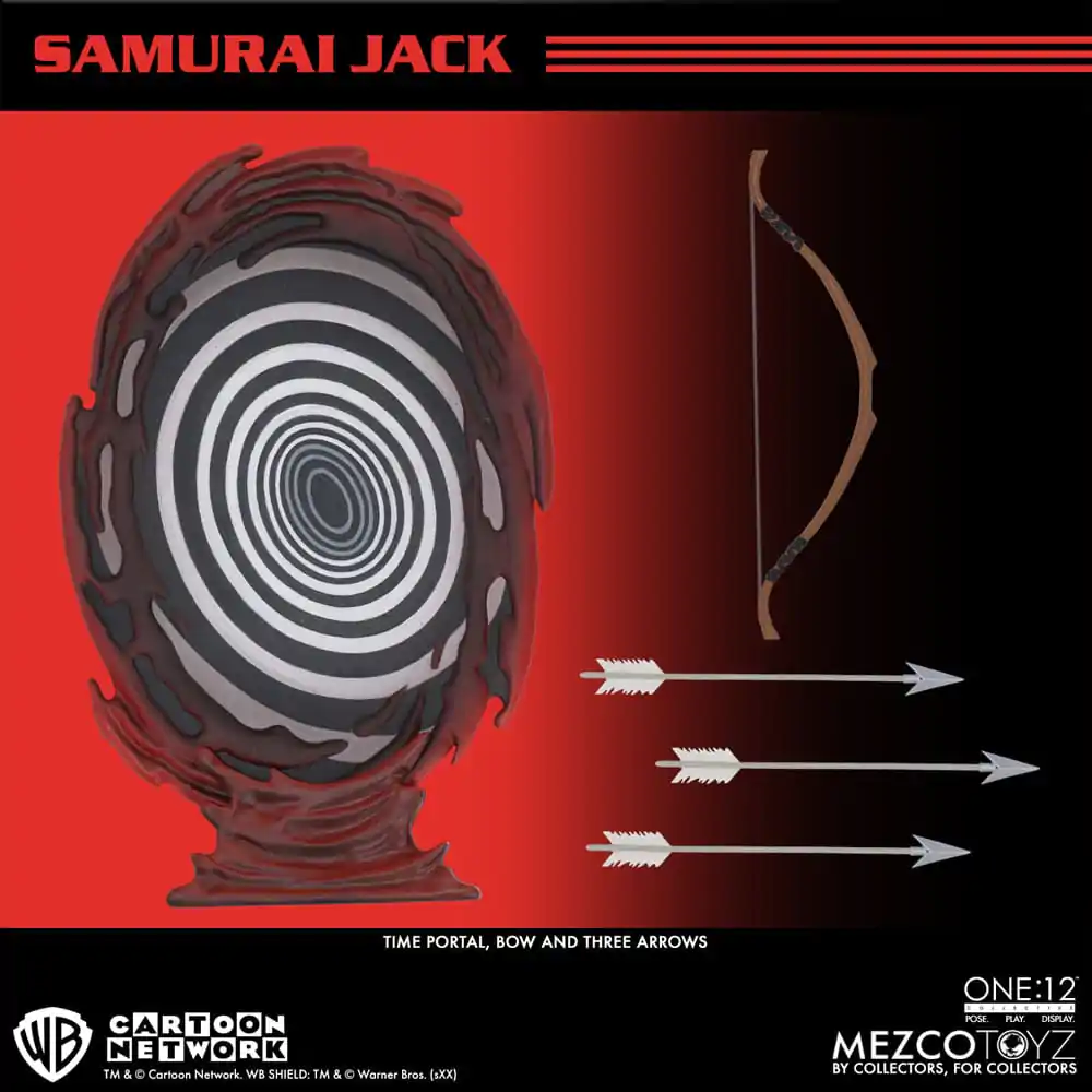 Samurai Jack akcijska figura 1/12 Samurai Jack 17 cm fotografija proizvoda