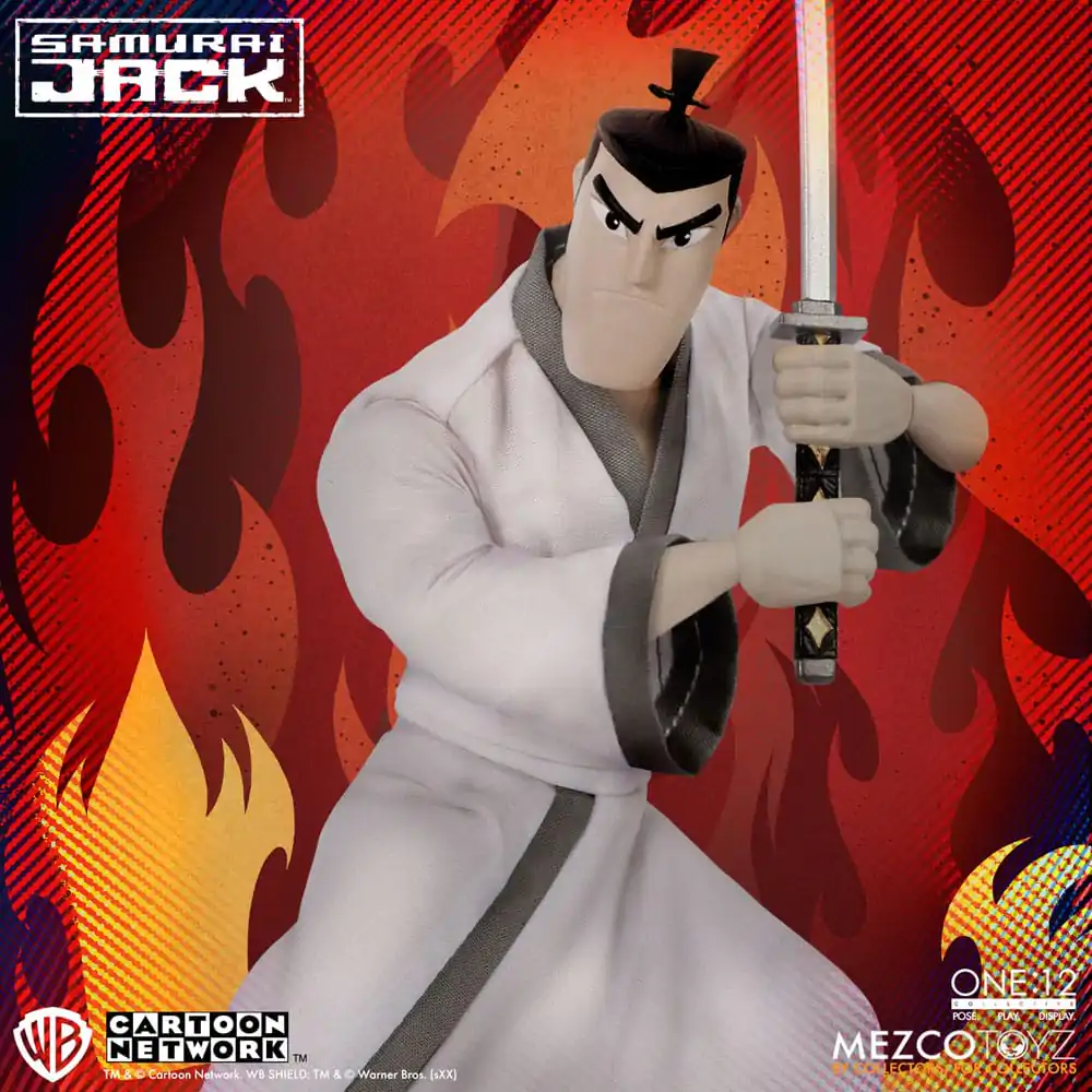 Samurai Jack akcijska figura 1/12 Samurai Jack 17 cm fotografija proizvoda