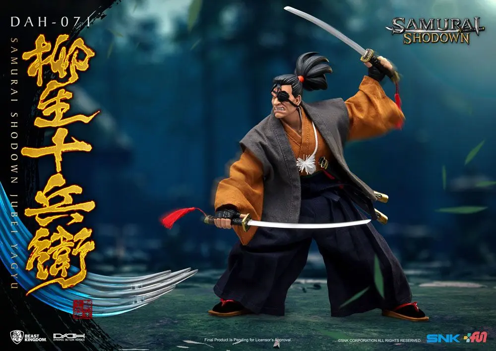 Samurai Shodown Dynamic 8ction Heroes figura 1/9 Jubei Yagyu 21 cm fotografija proizvoda