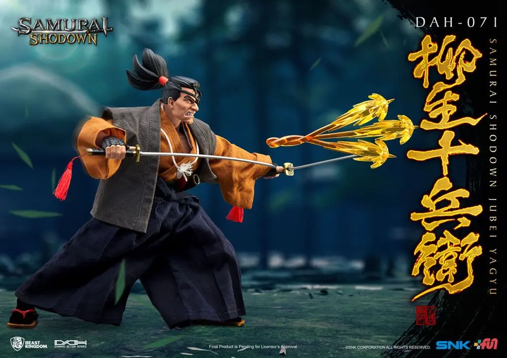 Samurai Shodown Dynamic 8ction Heroes figura 1/9 Jubei Yagyu 21 cm fotografija proizvoda