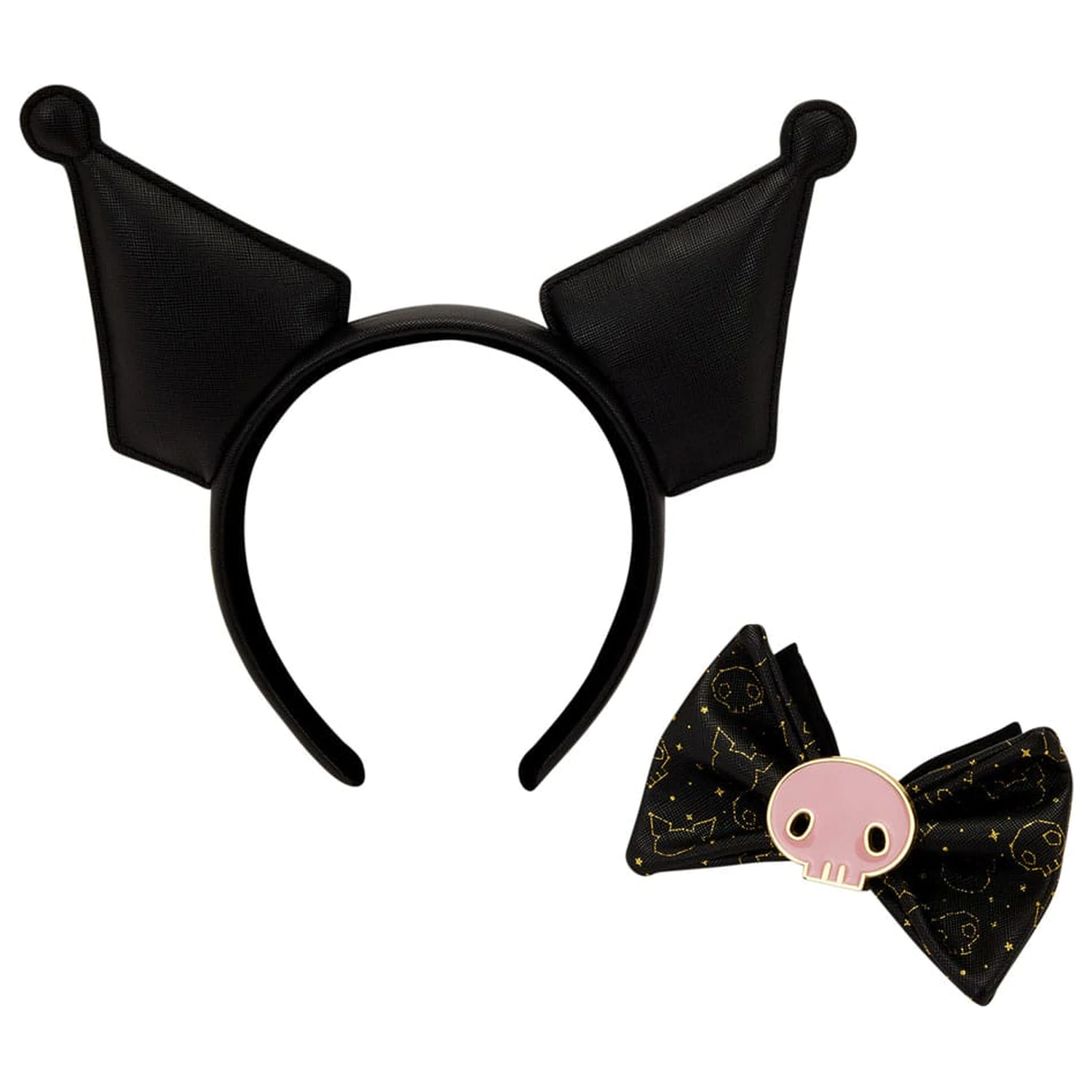 Sanrio by Loungefly Ears Traka za glavu 20. obljetnica Kuromi fotografija proizvoda