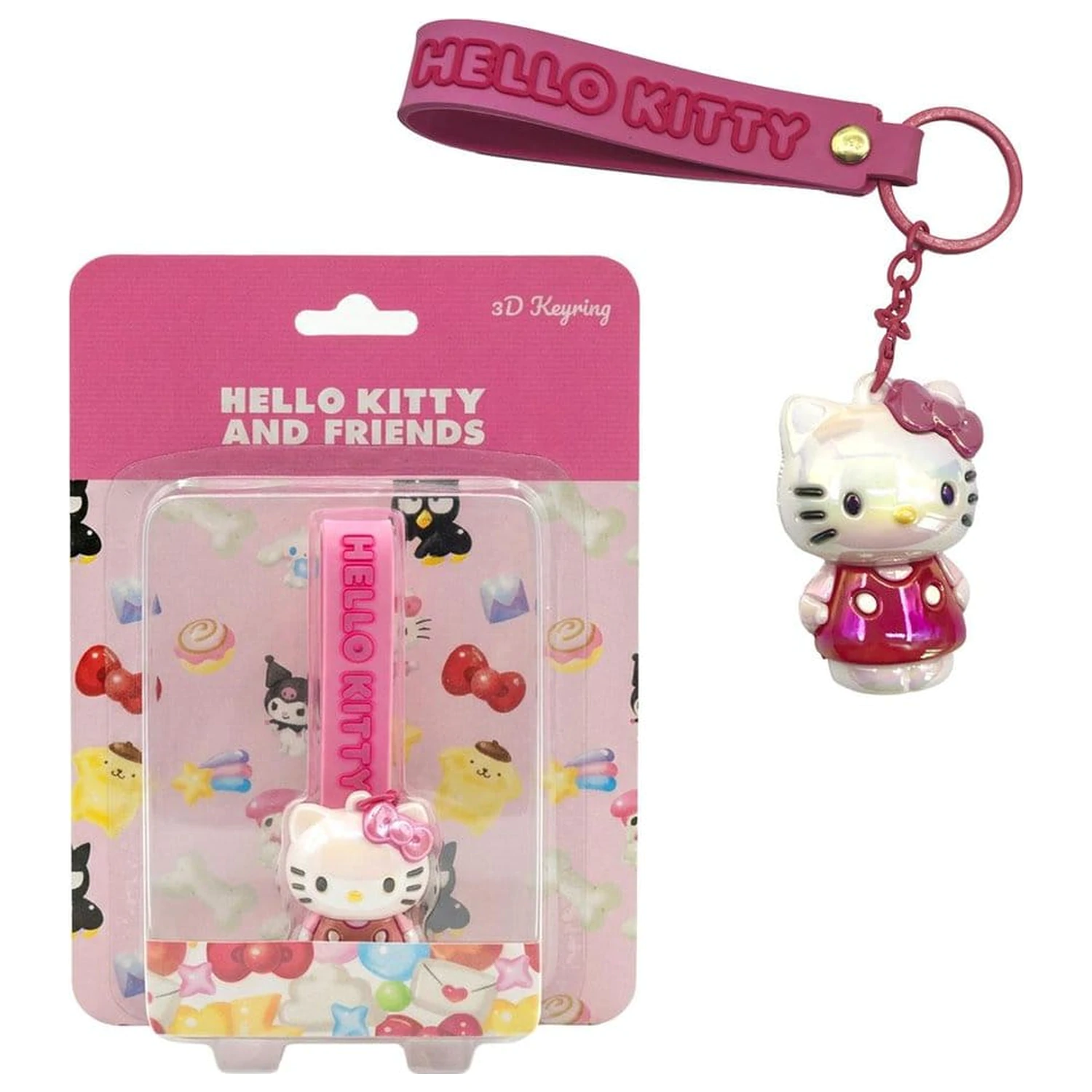 Sanrio 3D privjesak za ključeve Hello Kitty fotografija proizvoda