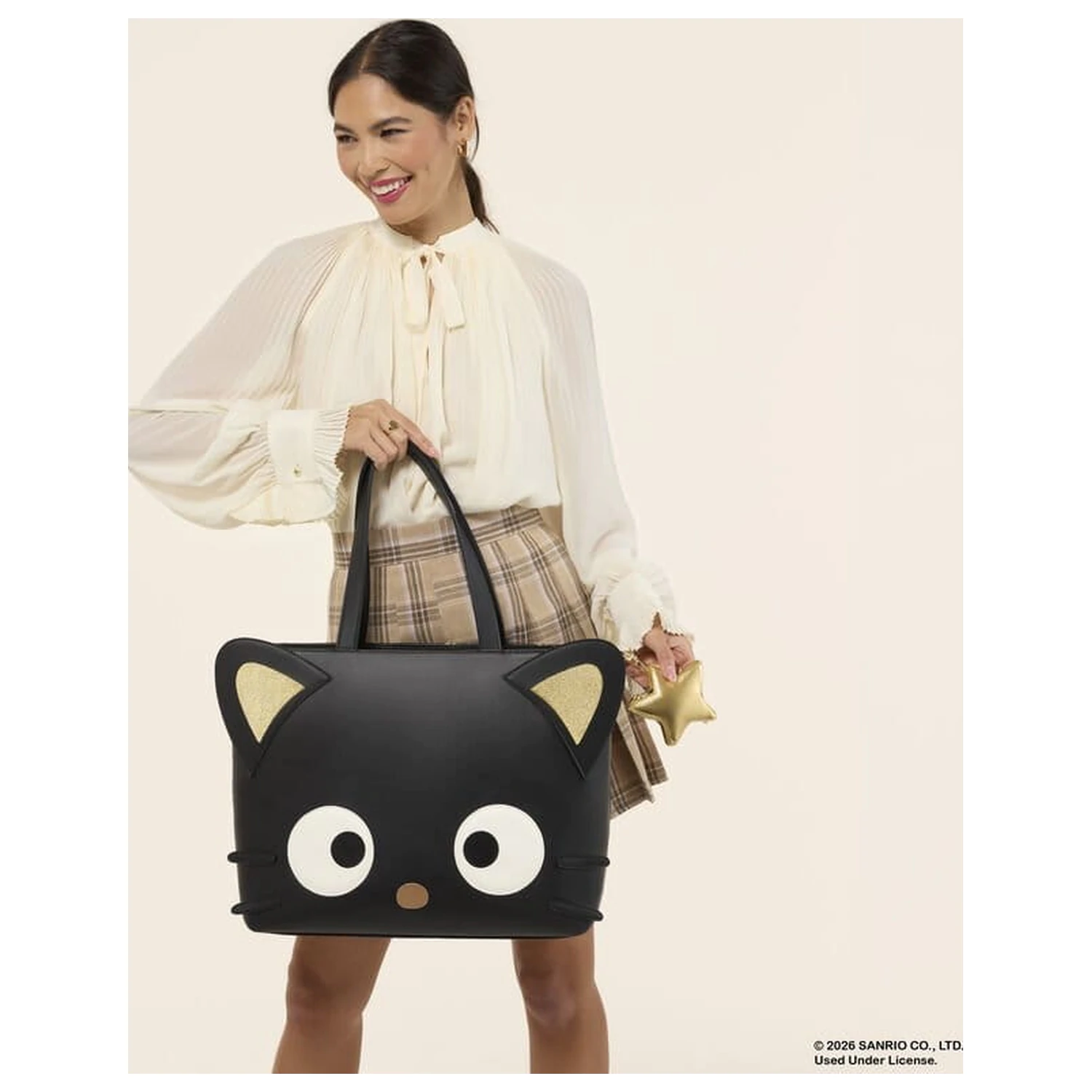 Sanrio Chococat Stars Tote Crossbody Torba s torbicom za kovanice fotografija proizvoda