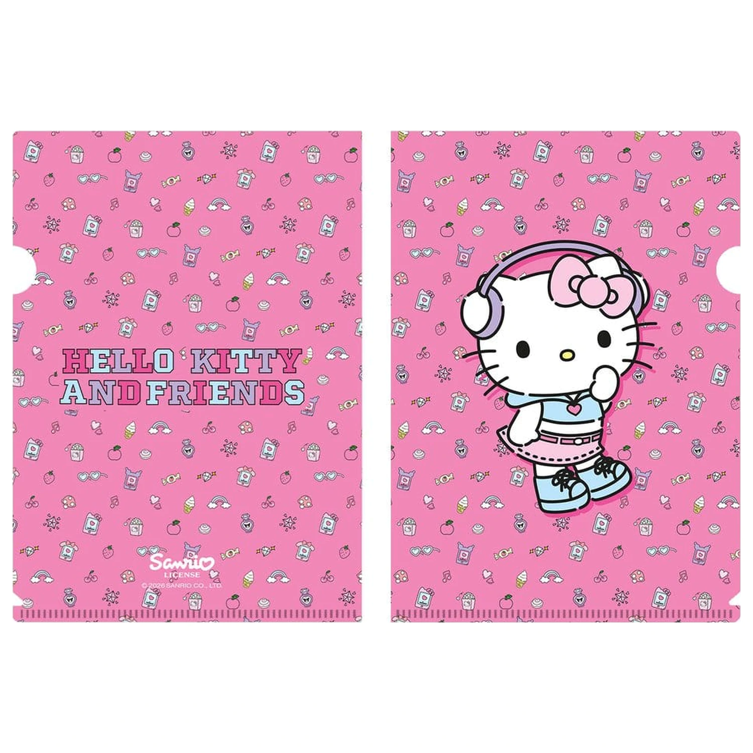 Sanrio Prozirna mapa Hello Kitty POP 01 fotografija proizvoda