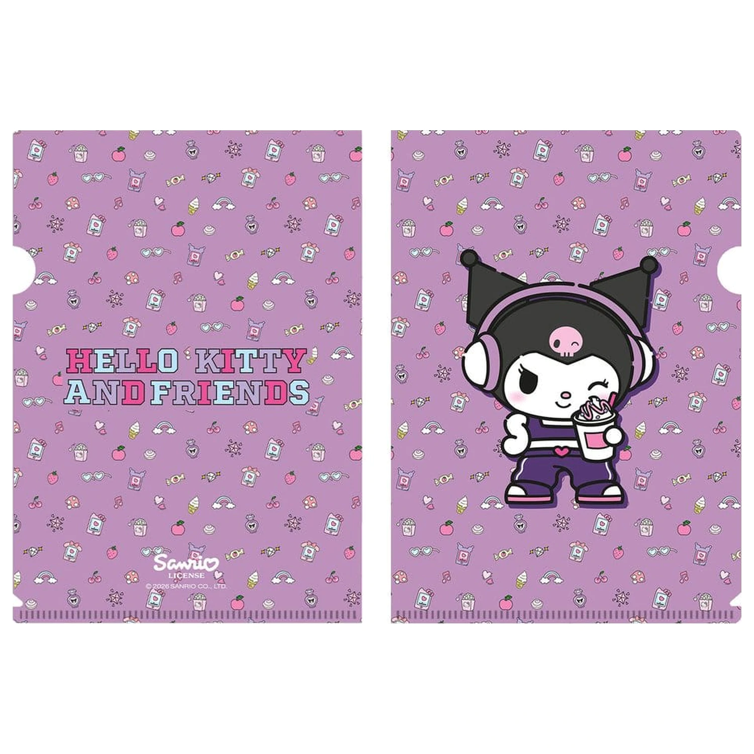Sanrio Fascikl Kuromi POP 02 fotografija proizvoda