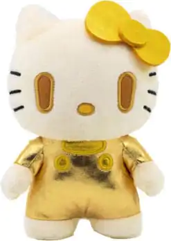 Sanrio DZNR Plišana Figura Hello Kitty Golden Edition 18 cm fotografija proizvoda