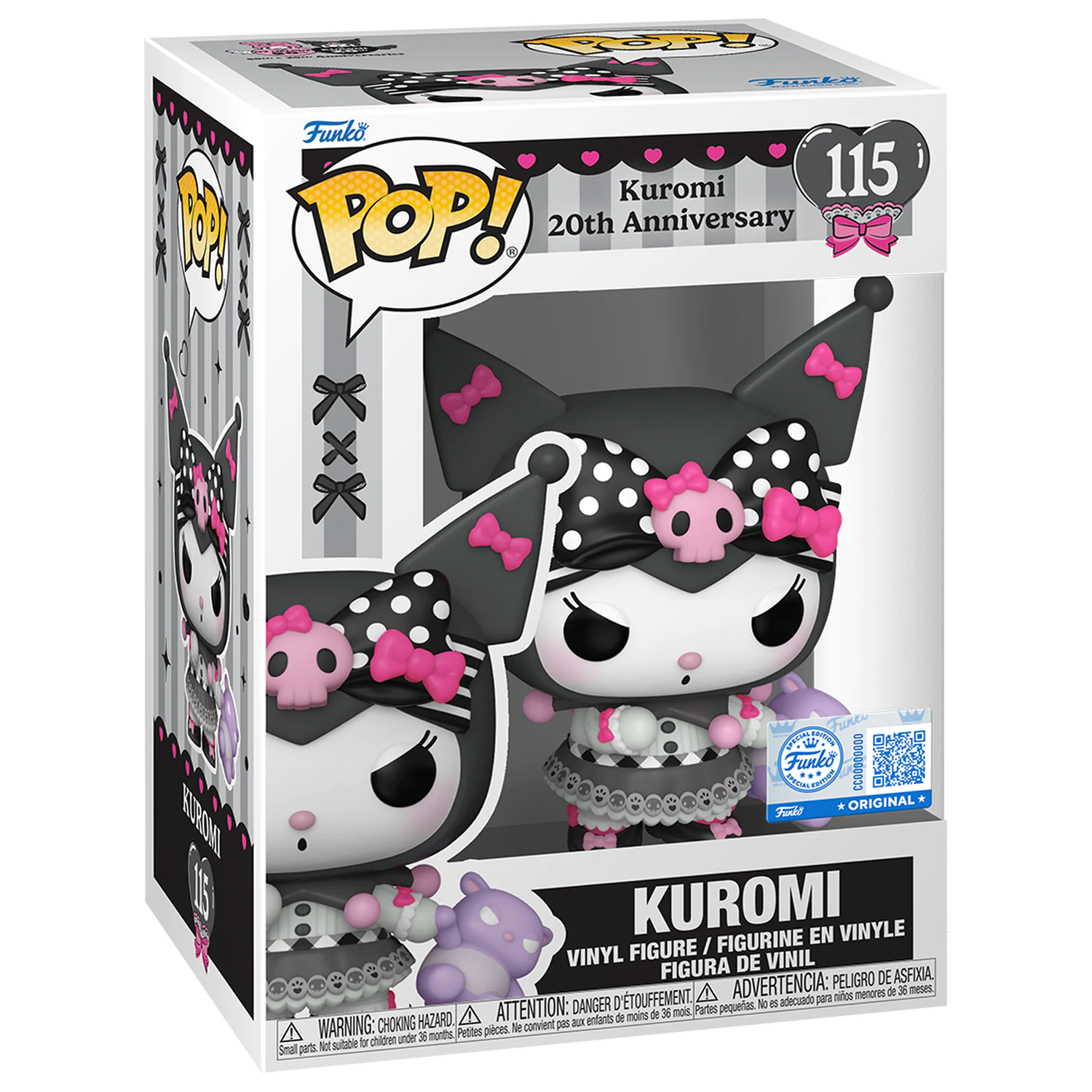 Sanrio Funko POP! Animation Vinilna figura Kuromi- Kuromi (SPC) 9 cm fotografija proizvoda