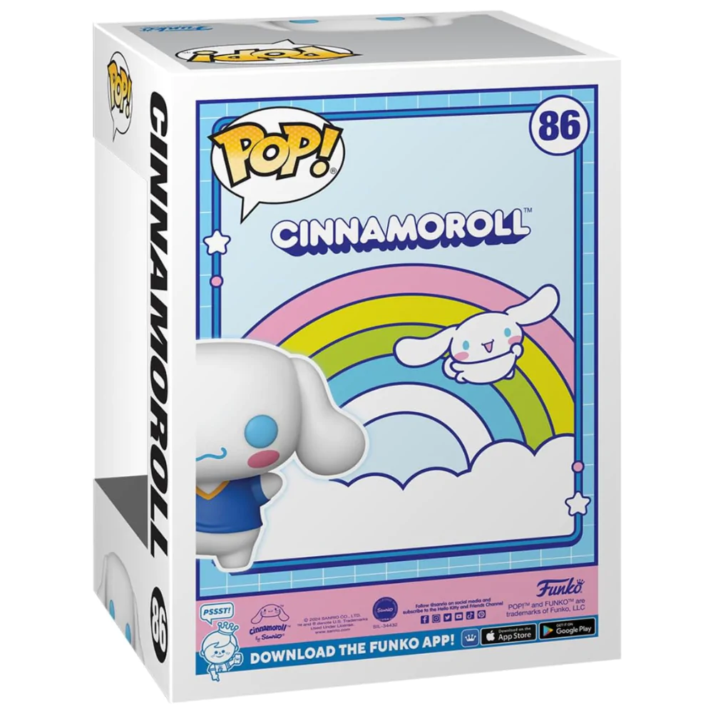 Sanrio Funko POP! Vinyl Figure Hello Kitty Cinnamoroll(FL) Exclusive 9 cm Figura fotografija proizvoda