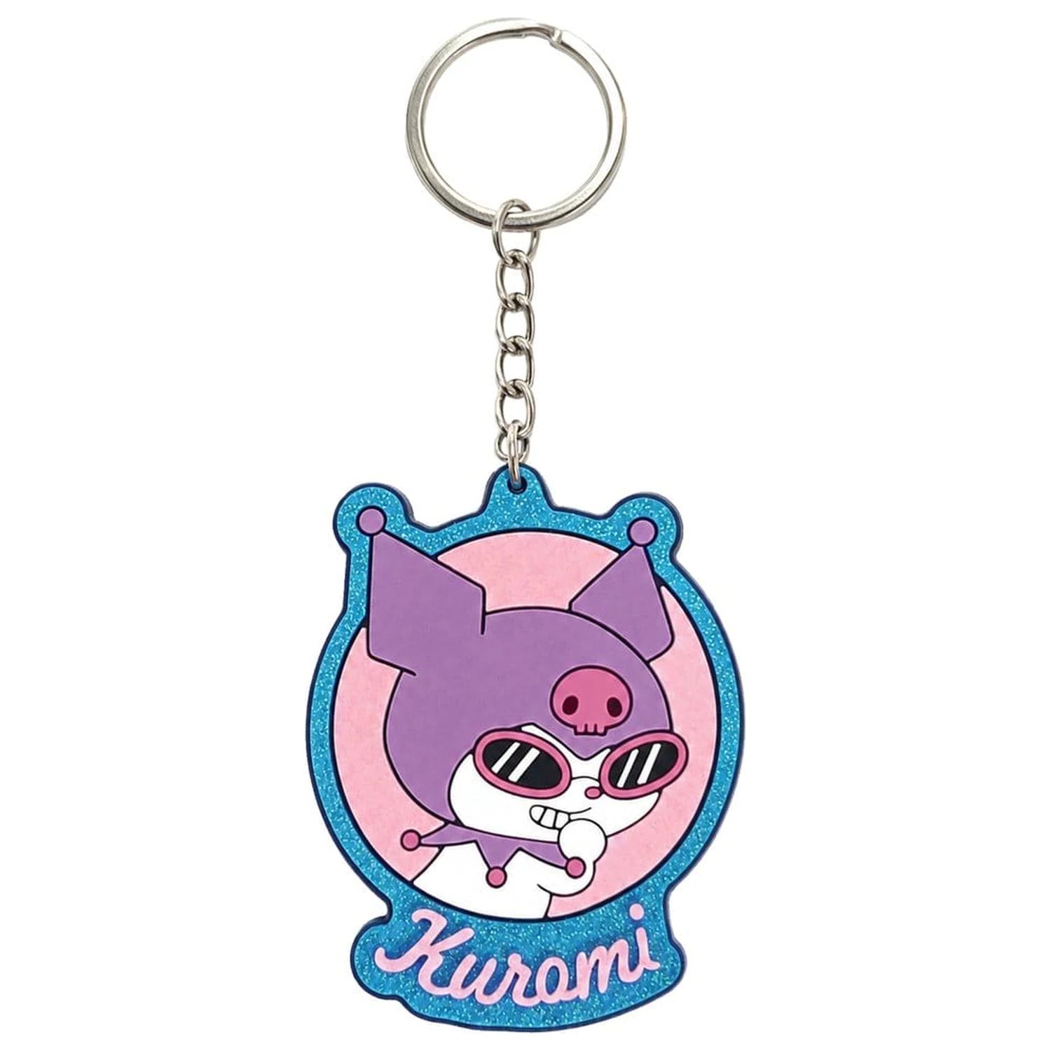 Sanrio Gumeni Privjesak za ključeve Kuromi 7 cm fotografija proizvoda