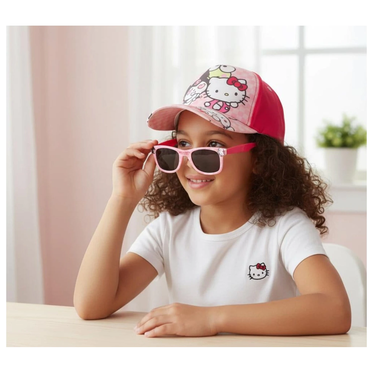 Sanrio set kapa i sunčanih naočala Hello Kitty B 53 cm fotografija proizvoda