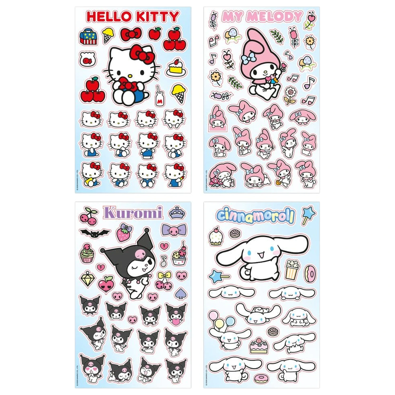 Sanrio Paket Naljepnica Hello Kitty & Friends 04 Basic fotografija proizvoda