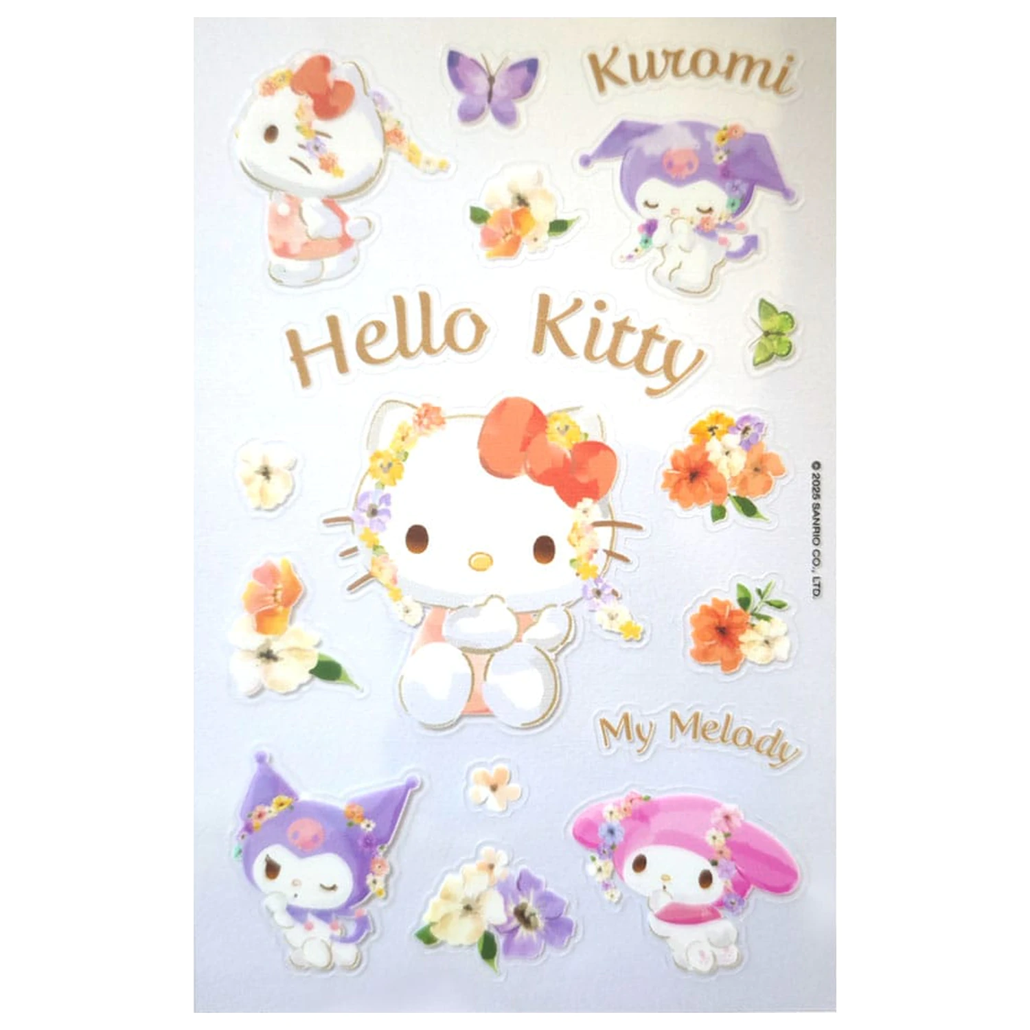 Sanrio Paket naljepnica Hello Kitty & Friends Pastel Vivid fotografija proizvoda