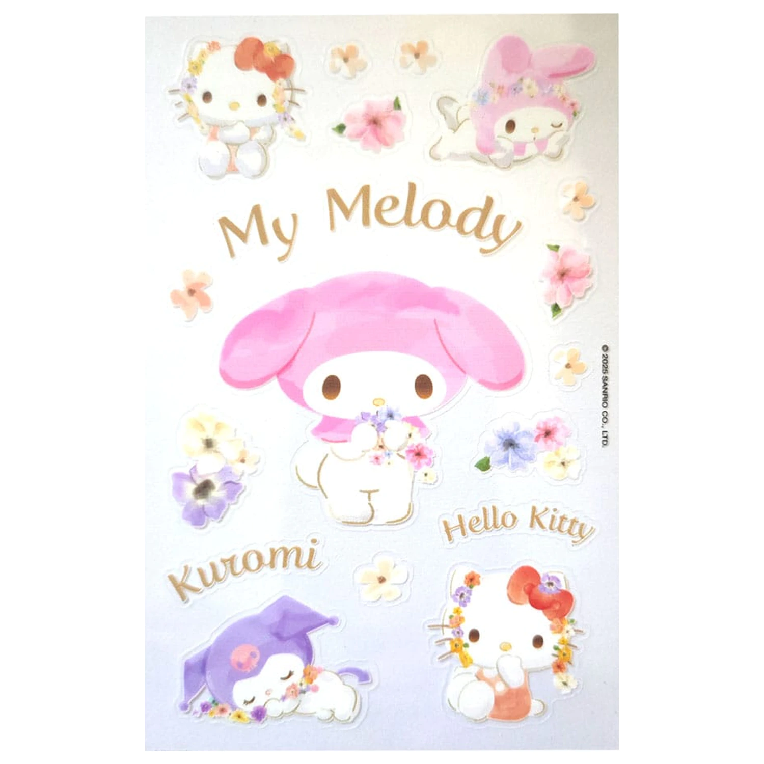 Sanrio Paket naljepnica Hello Kitty & Friends Pastel Vivid fotografija proizvoda