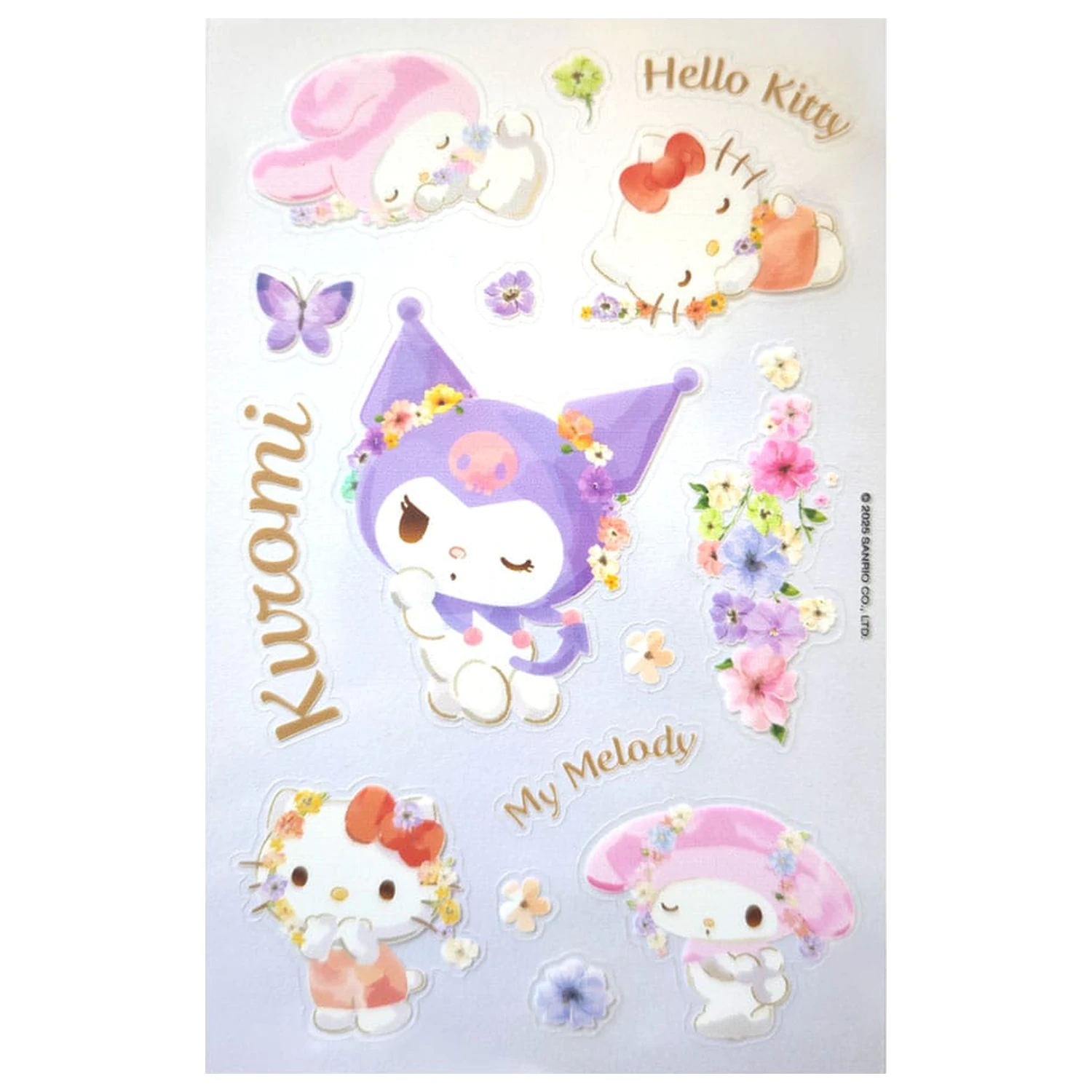 Sanrio Paket naljepnica Hello Kitty & Friends Pastel Vivid fotografija proizvoda