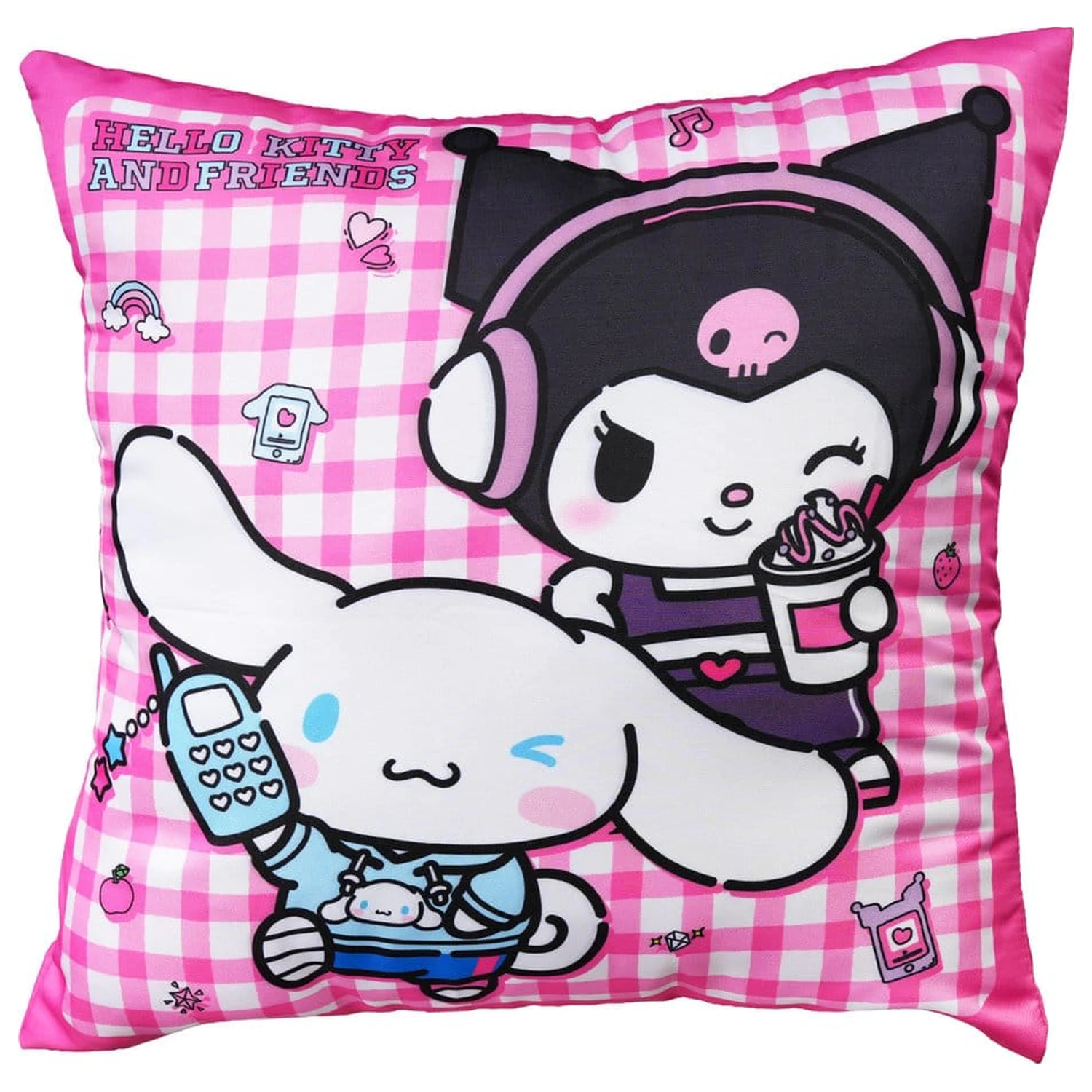 Sanrio jastuk za kauč Hello Kitty & Friends Pop 35 x 35 cm fotografija proizvoda