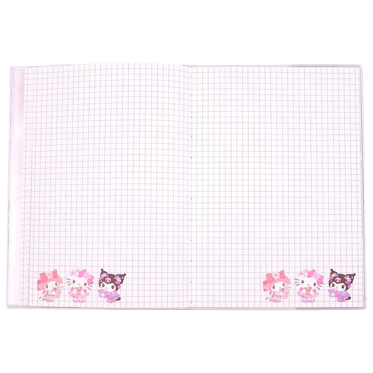 Sanrio Bilježnica Hello Kitty & Friends Sakura Series Holographic Checkered fotografija proizvoda