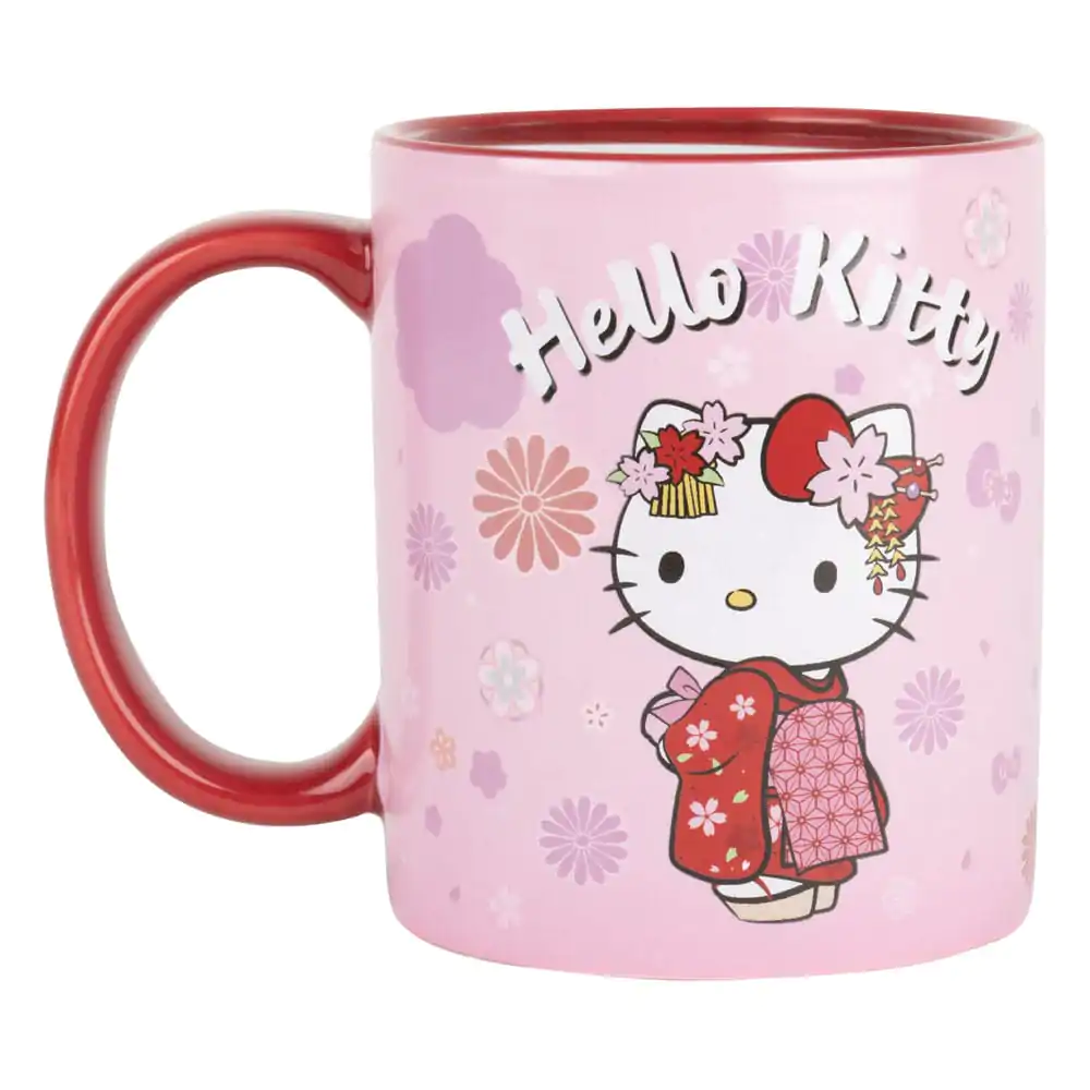 Sanrio šalica koja mijenja boju pod utjecajem topline Hello Kitty Kimono 320 ml fotografija proizvoda