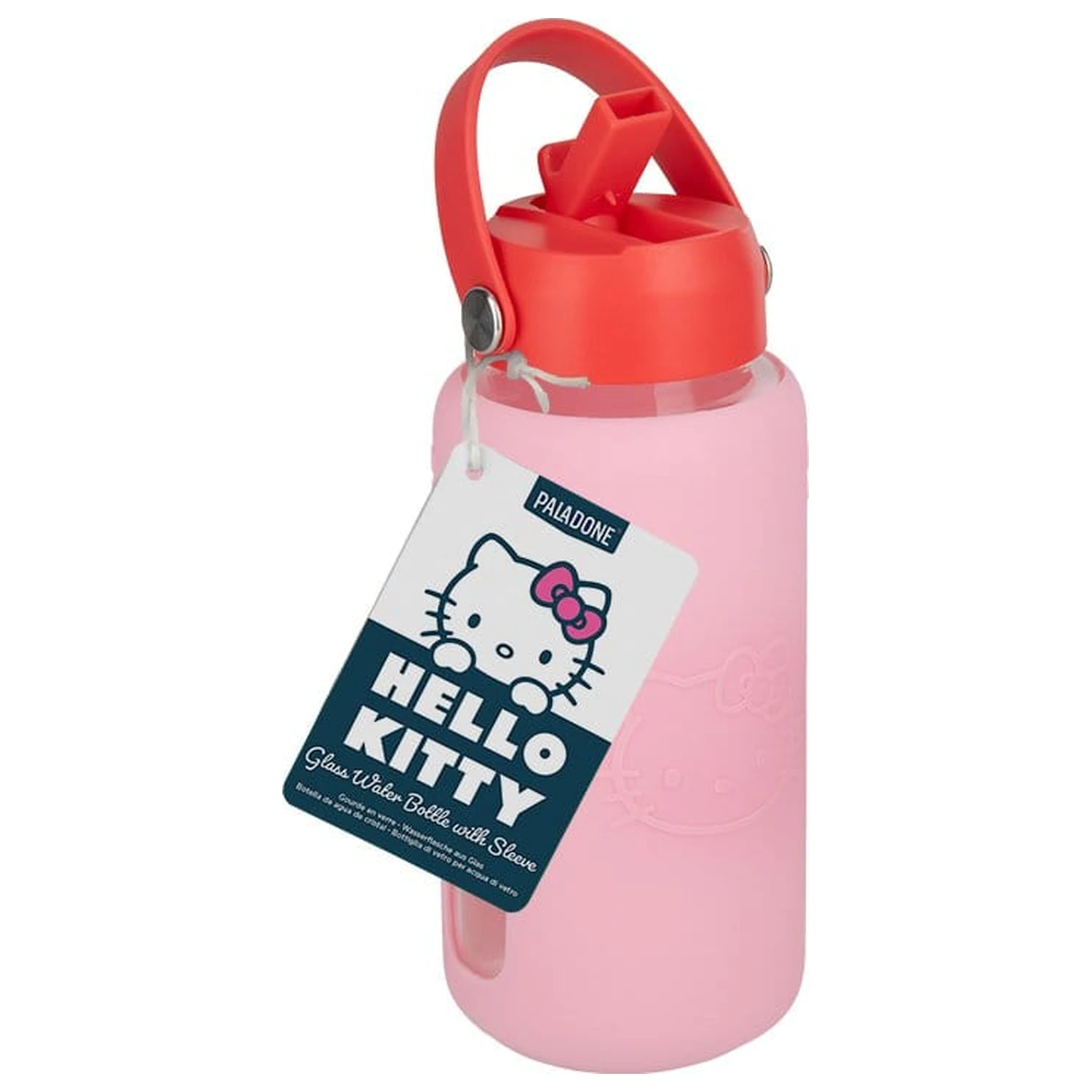 Sanrio Staklena boca za vodu Hello Kitty s rukavom fotografija proizvoda