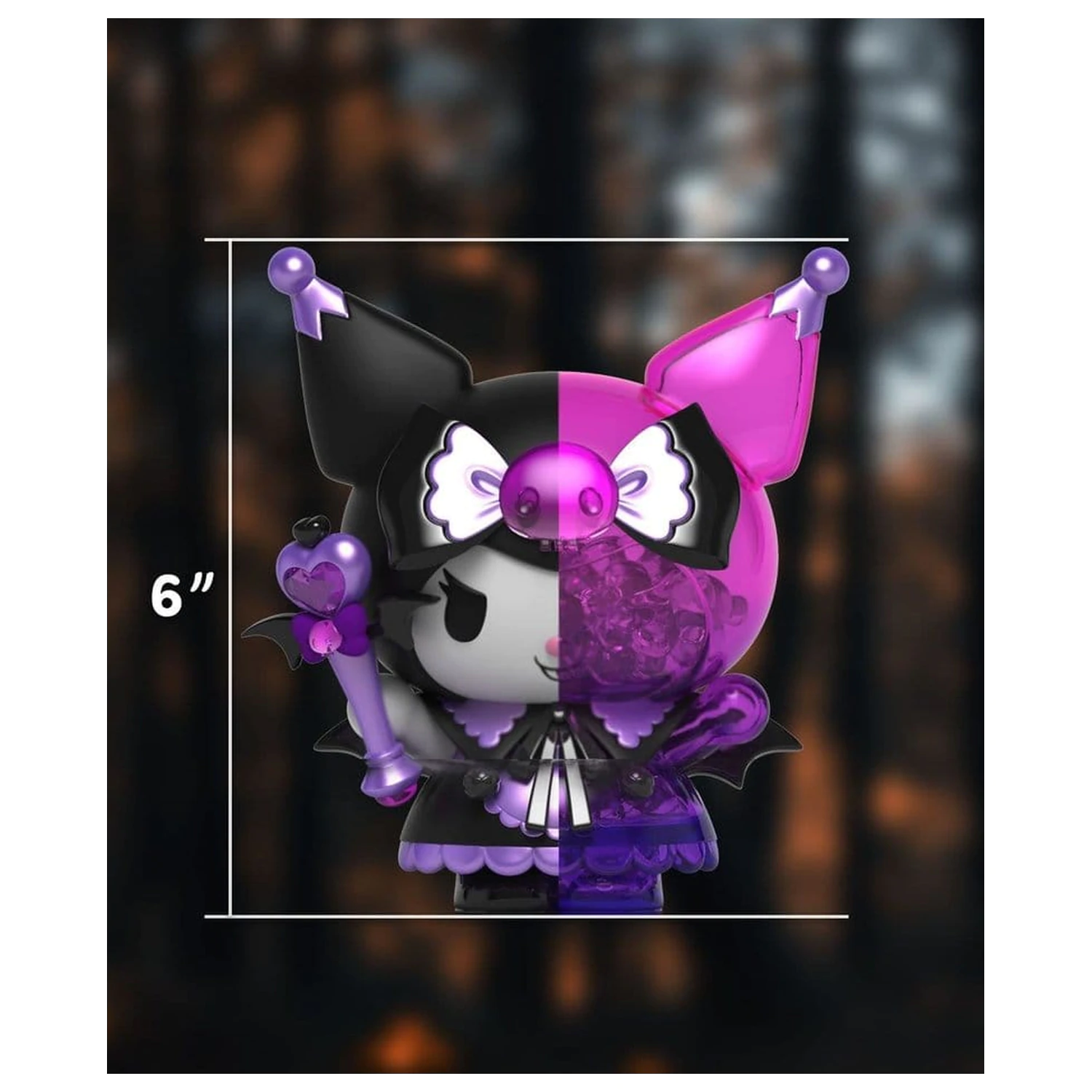 Sanrio Kandy Kuromi Spooky Fun Serija 15 cm fotografija proizvoda