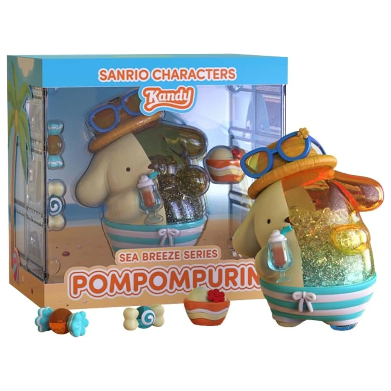 Sanrio Kandy Pompompurin Sea Breeze Series 15 cm fotografija proizvoda