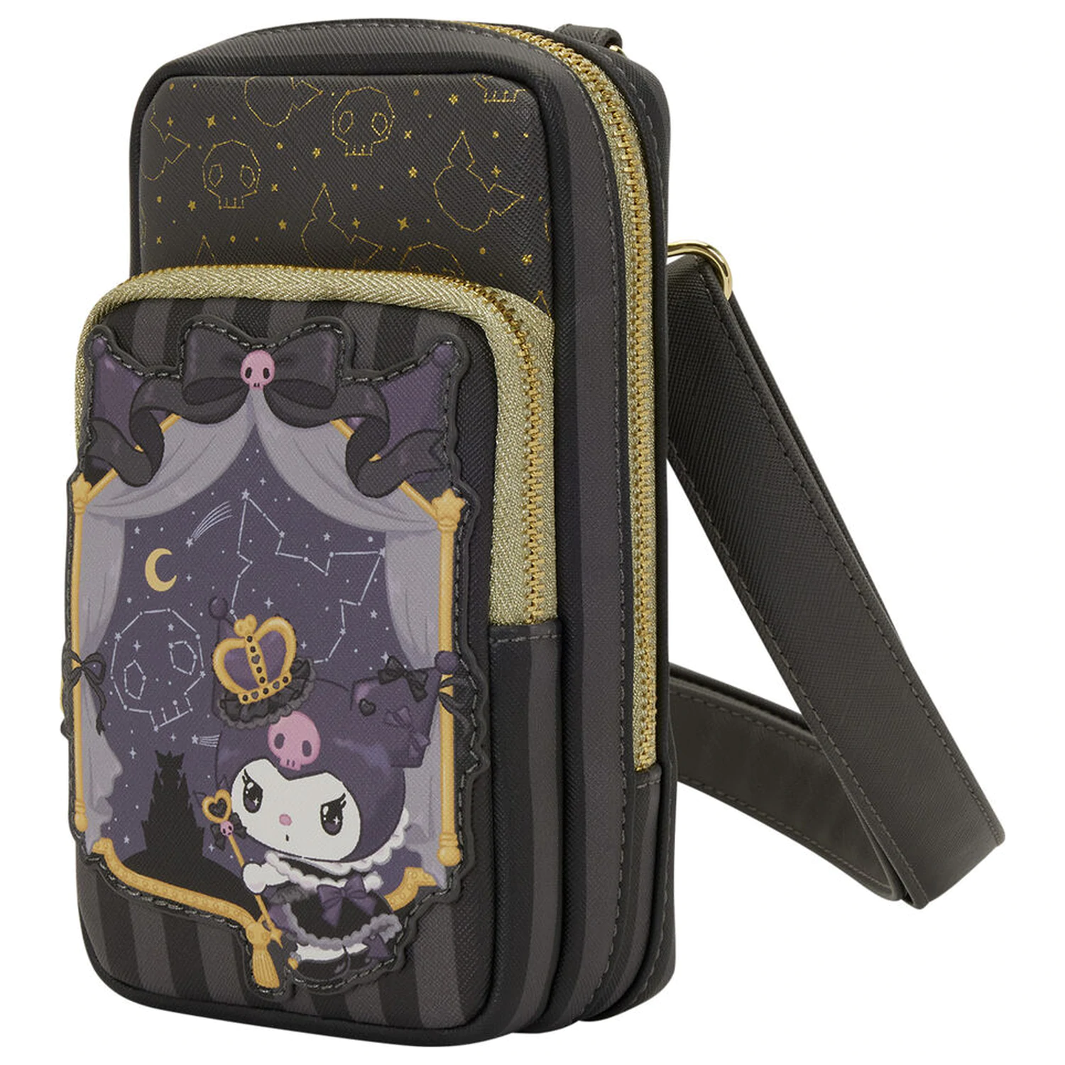 Loungefly Hello Kitty Kuromi 20th Anniversary torba za rame + novčanik fotografija proizvoda