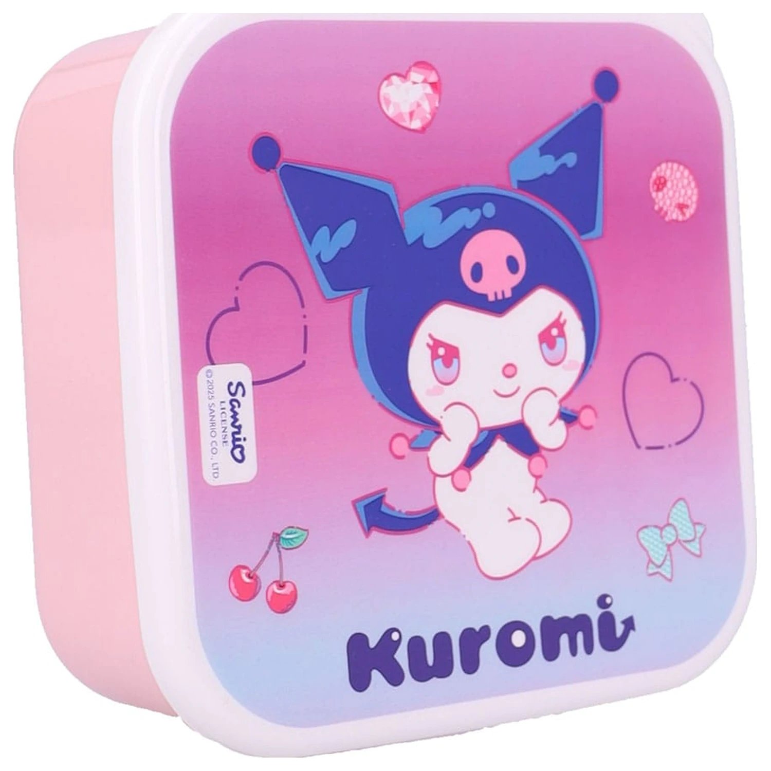 Sanrio kutija za grickalice set Kuromi Fresh Bites fotografija proizvoda