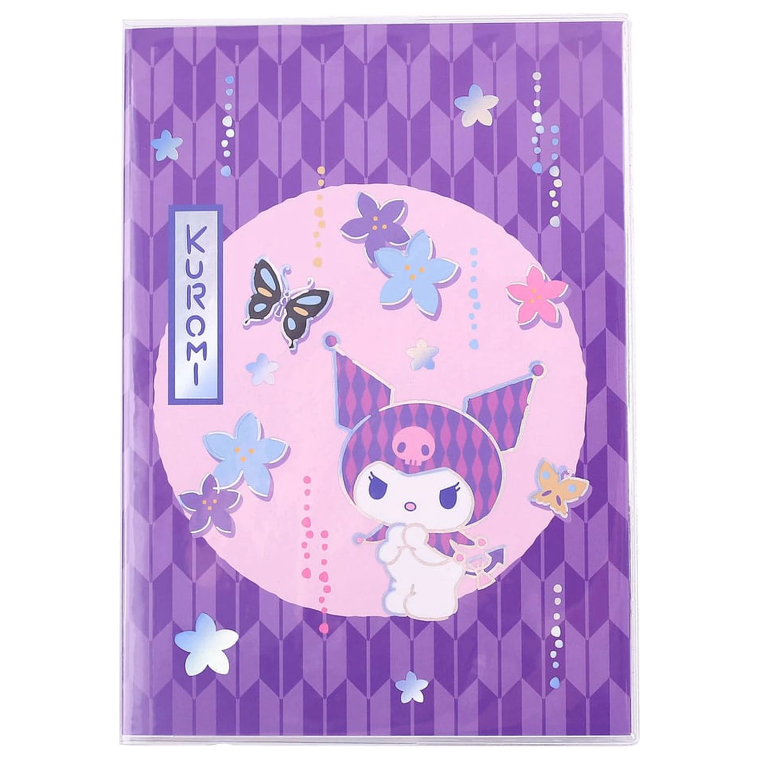 Sanrio Bilježnica Kuromi Japanese Holographic Karirana fotografija proizvoda